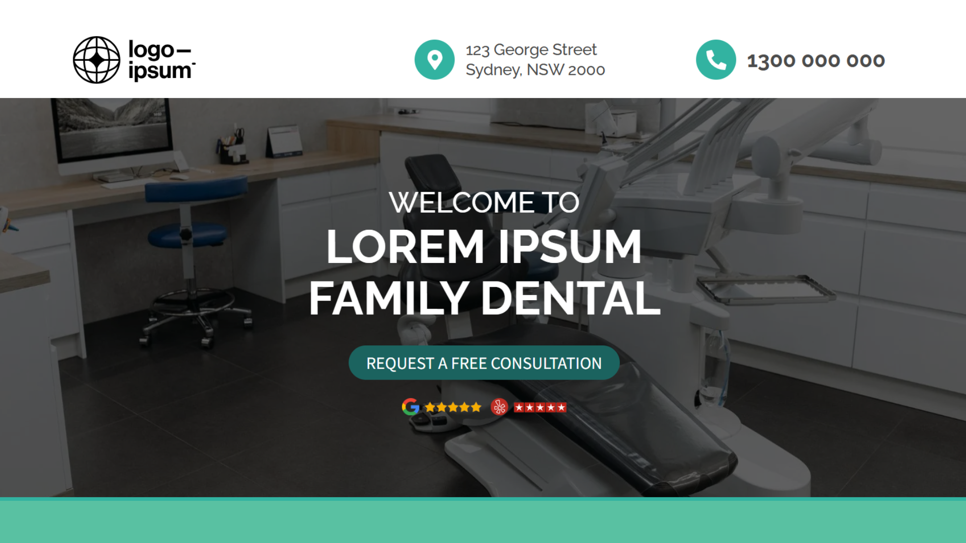 Landing Page Template 16 screenshot 1